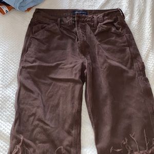 Brown jeans